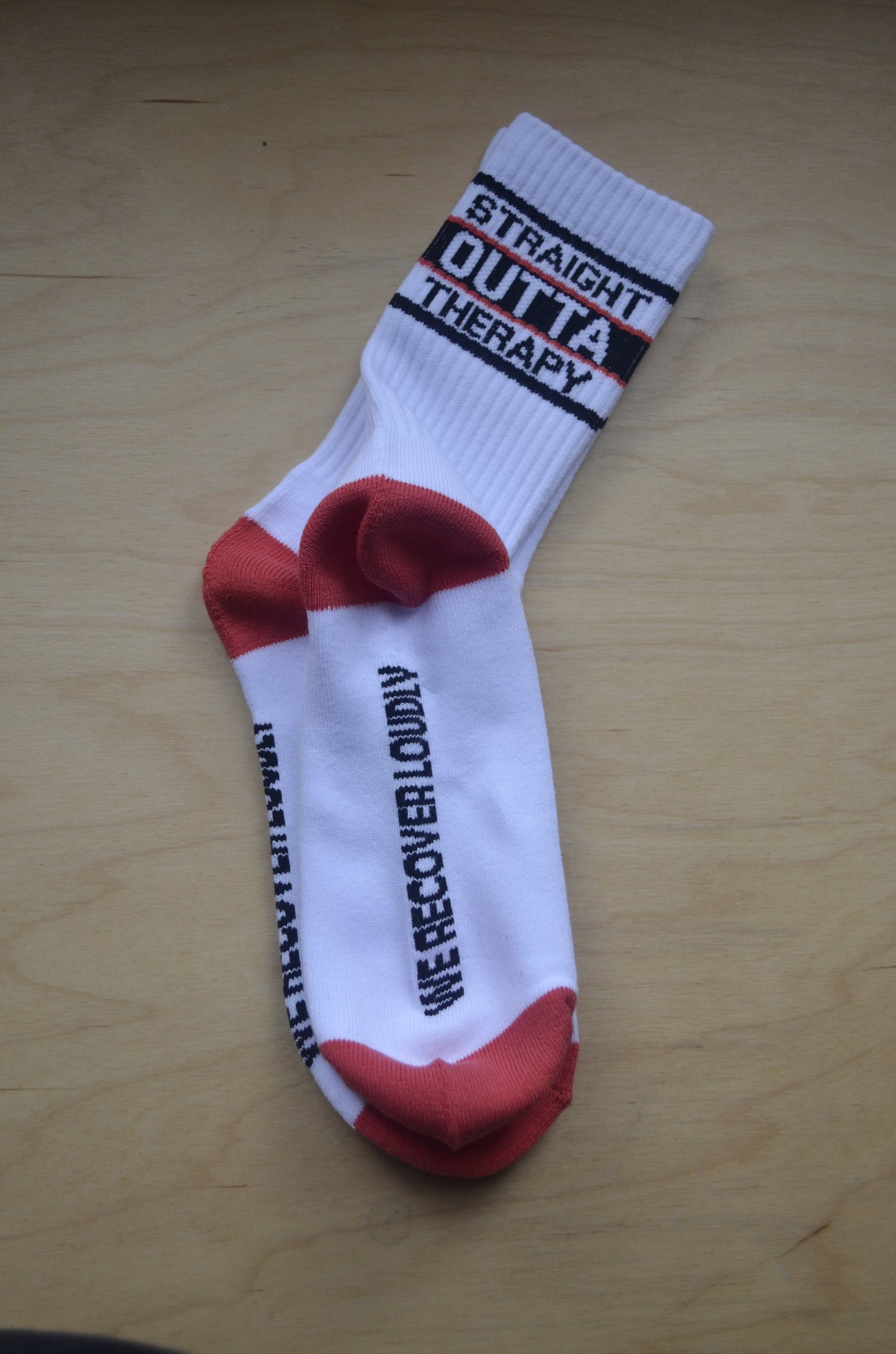 STRAIGHT OUTTA THERAPY SOCKS