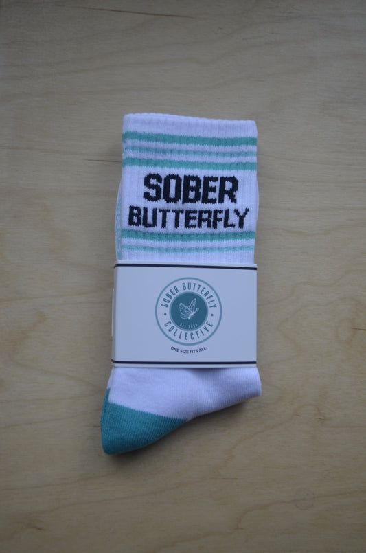 SOBER BUTTERBLY COLLAB SOCKS