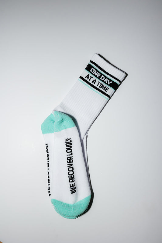 ONE DAY AT A TIME SOCKS