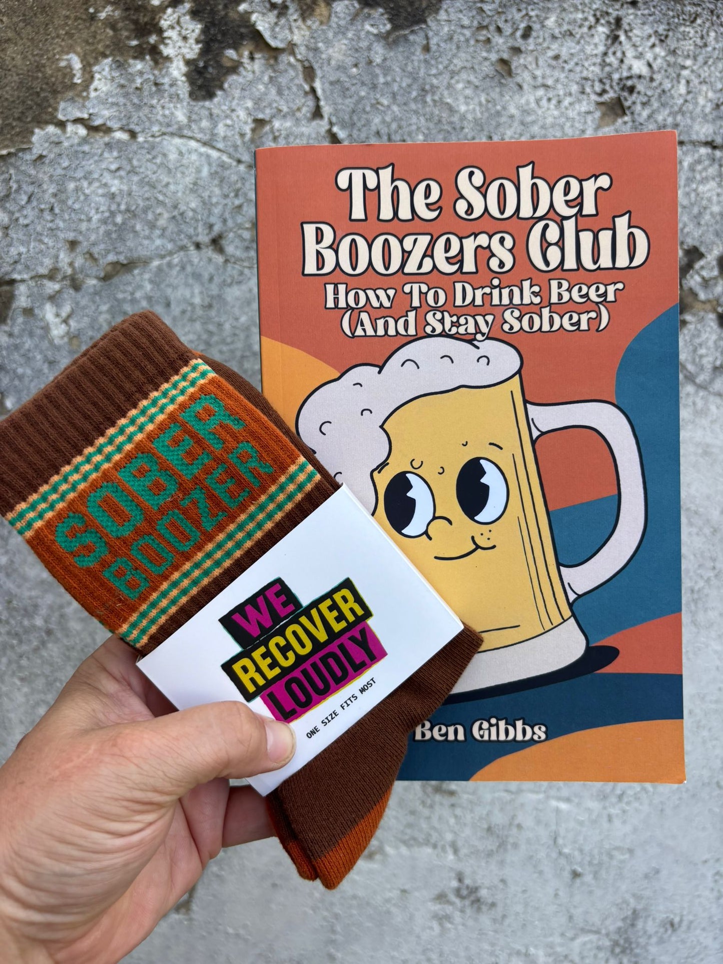 SOBER BOOZERS CLUB COLLAB SOCKS