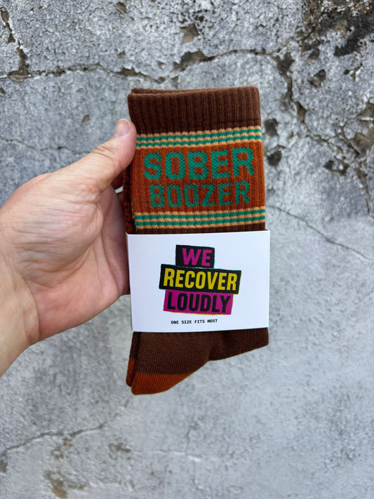 SOBER BOOZERS CLUB COLLAB SOCKS